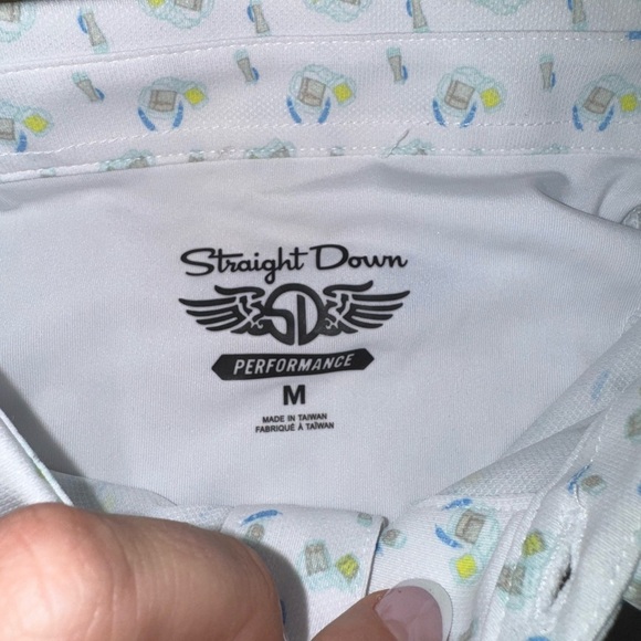 Straight Down Golf Polo - Picture 3 of 7